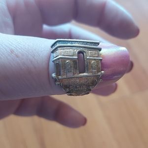 Arc de Triumph spoon ring